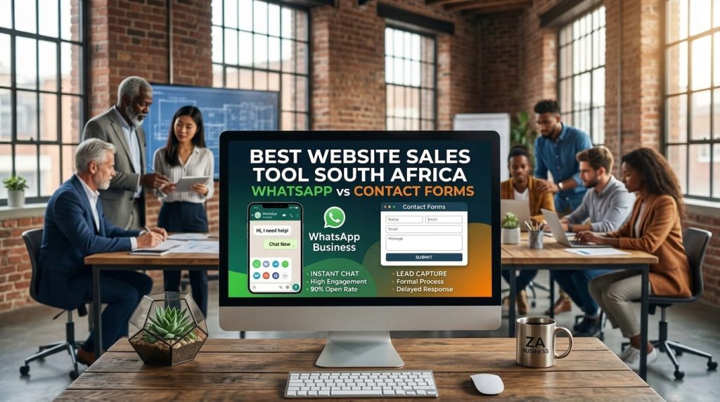 Best Website Sales Tool South Africa - WhatsApp vs Contact Forms_1