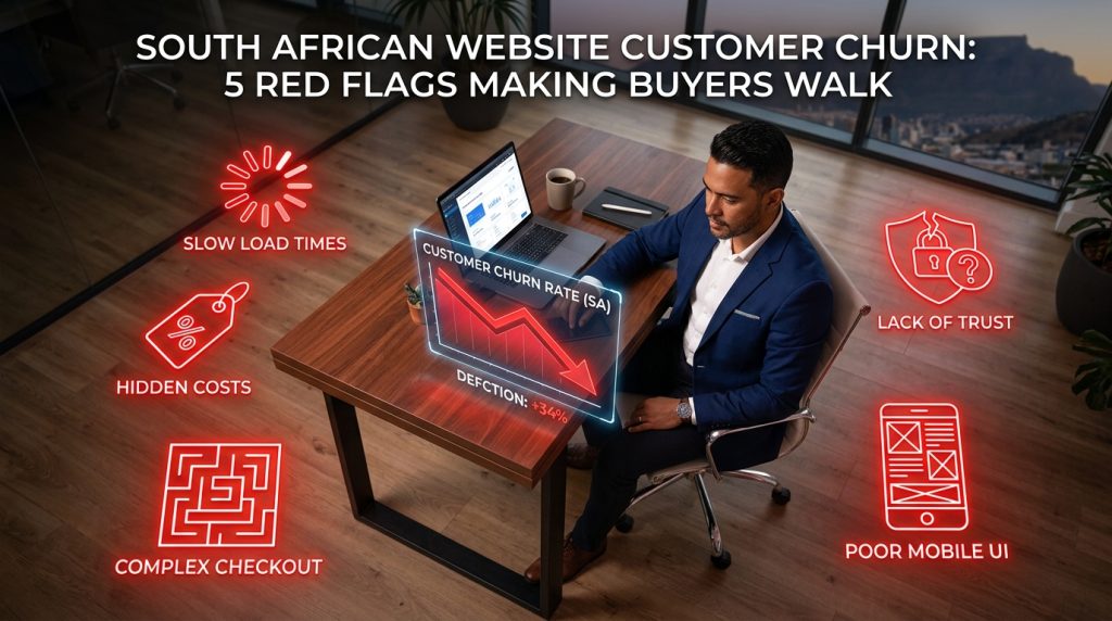 South African Website Customer Churn - 5 Red Flags Making Buyers_1 Walk